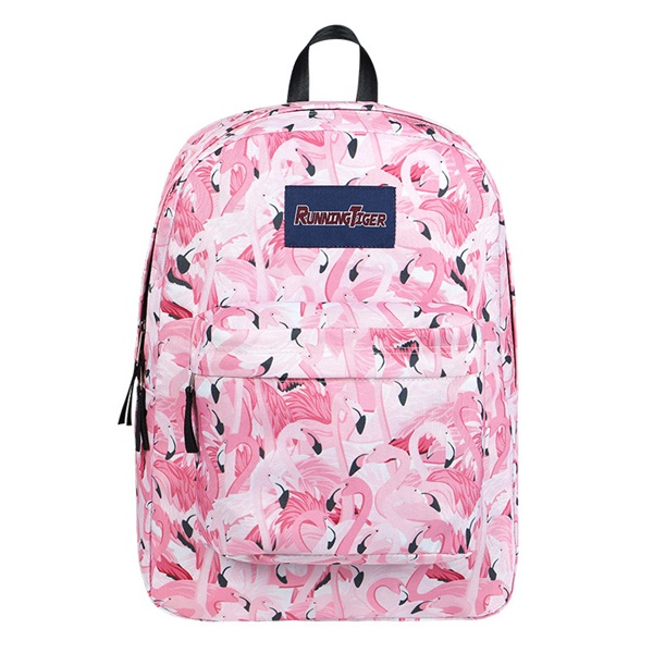 School Boekentas Flamingo Cartoon Kinderen Rugzak Jongen Meisje School Book Tassen Cadeau Voor Kids Rugzakken Mochila: Roze