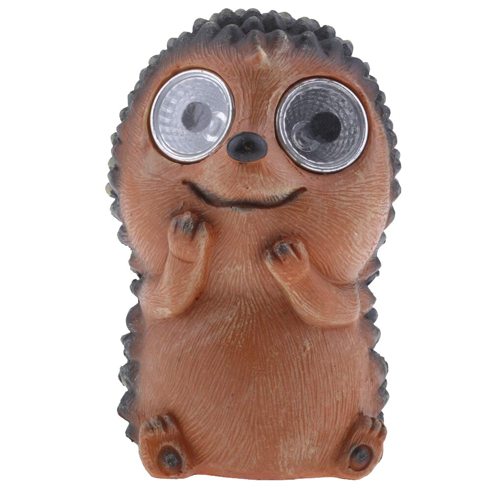 Outdoor Led Animal Shaped Decoration Cute Waterproof Garden Solar Light Energy Saving Home Lawn Lamp Bright Yard Patio: Hedgehog