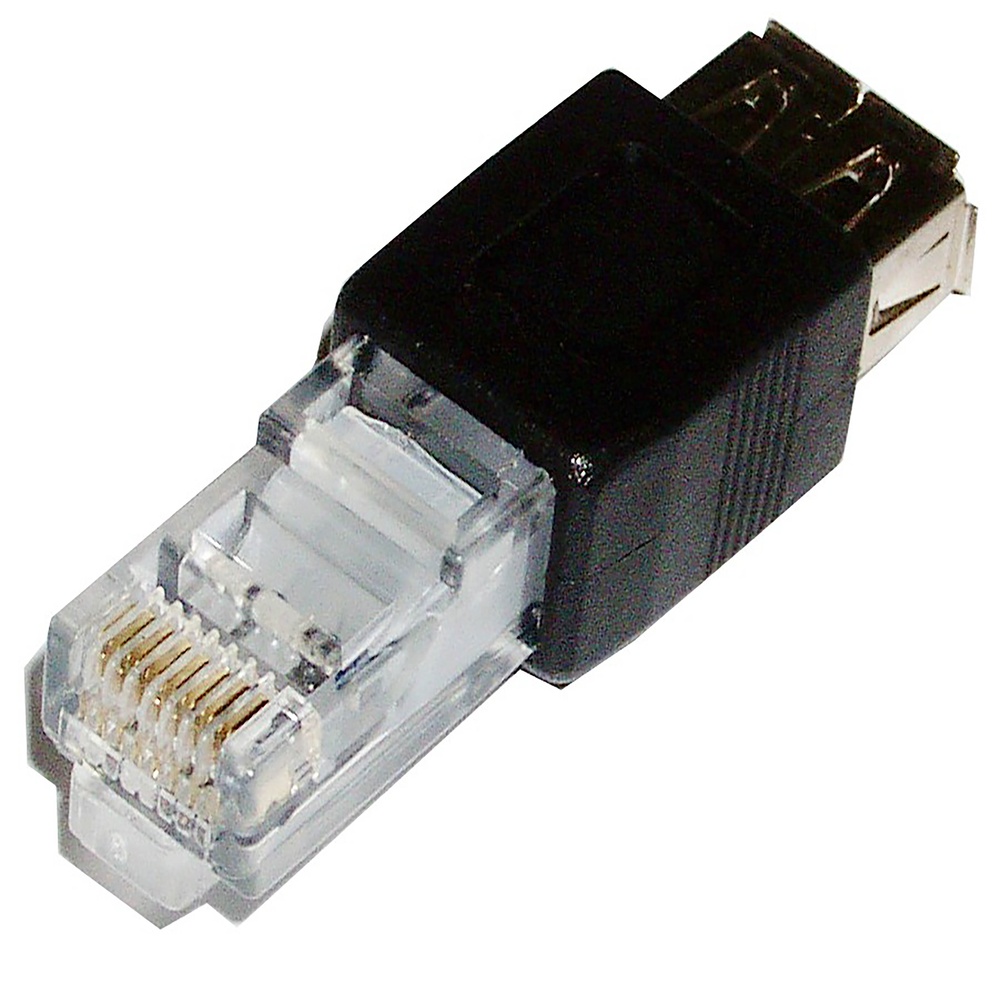 BeMatik - Adaptador RJ45 a USB (RJ45-M/USB-AH) – Grandado