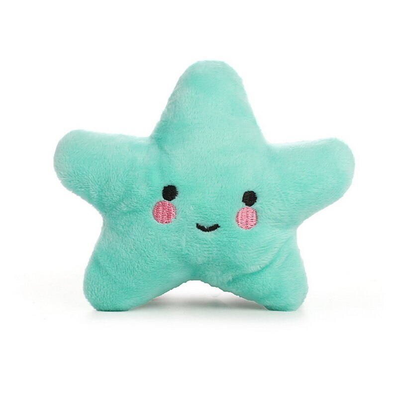 Étoile de mer vocale jouets pour animaux de compagnie en peluche jouet pour chiot dents pour animaux de compagnie nettoyage chien chat jouets: green