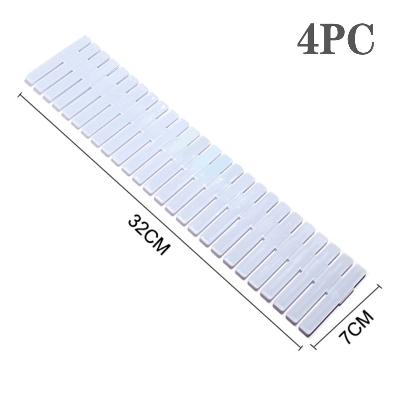 Schublade Organizer Teiler Einstellbare Haushalt Lagerung schrank Kombination Partition Unterwäsche Socken Kleinigkeiten cajones escritorio: Gold