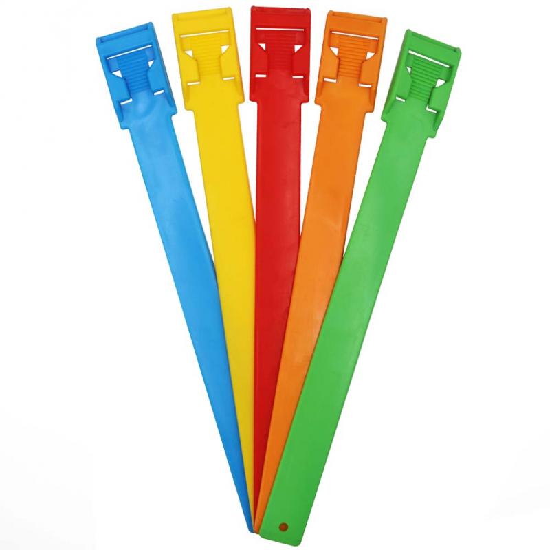 30Pcs Cow Identification Bands Identification Multicolor Collars Bands Cow Cattle Foot Marking Ring Supplies for Farm Livestock