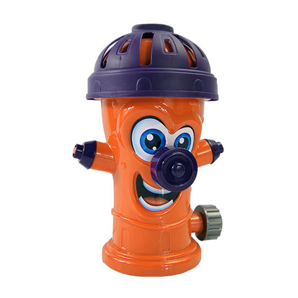 Ourdoor Waternevel Speelgoed Brandkraan Sprinkler Roterende Zomer Outdoor Splash Speelgoed Voor Zomer Familie Fun Kinderen: Orange