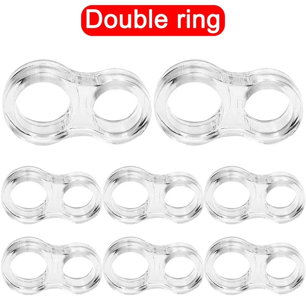 20/1Stck Türgriff Stopper Silikon Puffer Zauberstab Schutz Tür Knopf Stoßstange Möbel Geschützt Absturz Pads Anti-kollision Ringe: XS / Rosa