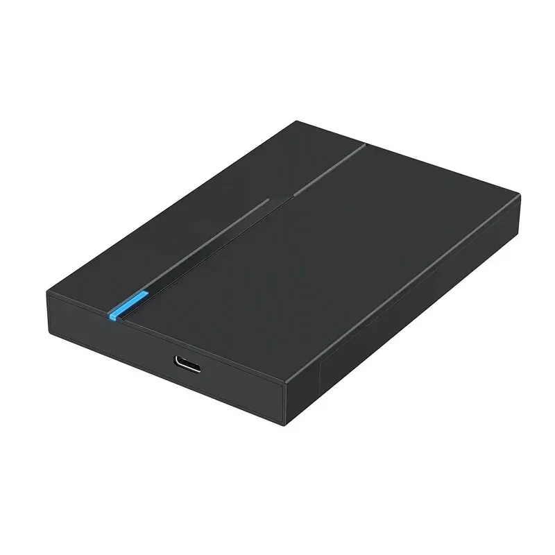 Plug & Play 2.5" External Hard Drive Enclosure Box USB 3.0 Hard Disk Case 6 TB Supports 7 mm 9.5 mm SATA SSD HDD For Laptop PC: Black