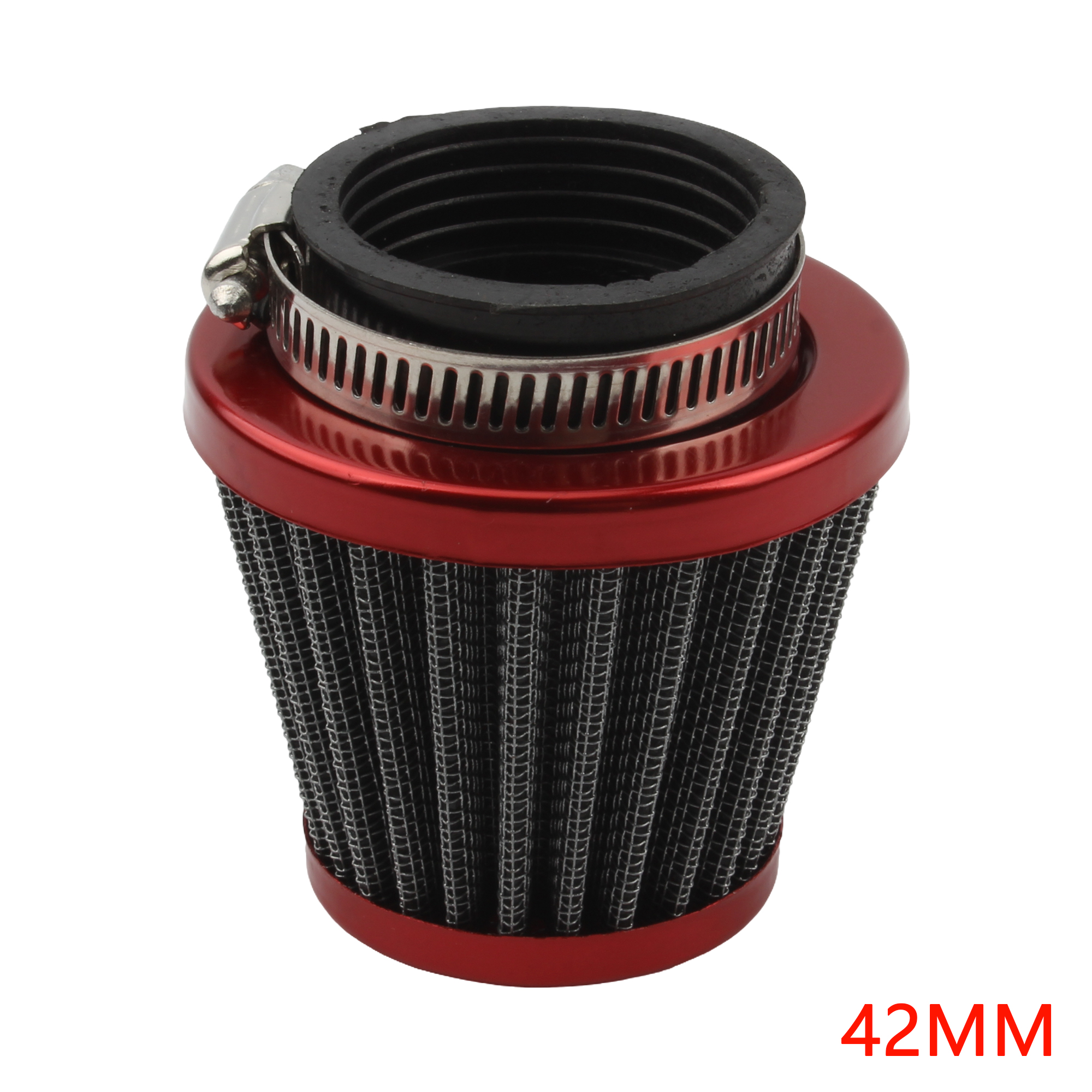 Motorcycle 42mm 44mm Air Filter Mushroom Head Filters Universal Carburetor Air Intake Filter Cleaner Motocross ATV Dirt Bike: army green