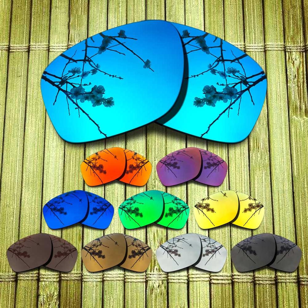 Polarized Replacement Lense For-Oakley Sliver Sunglasses Frame True Color Mirrored Coating - Options