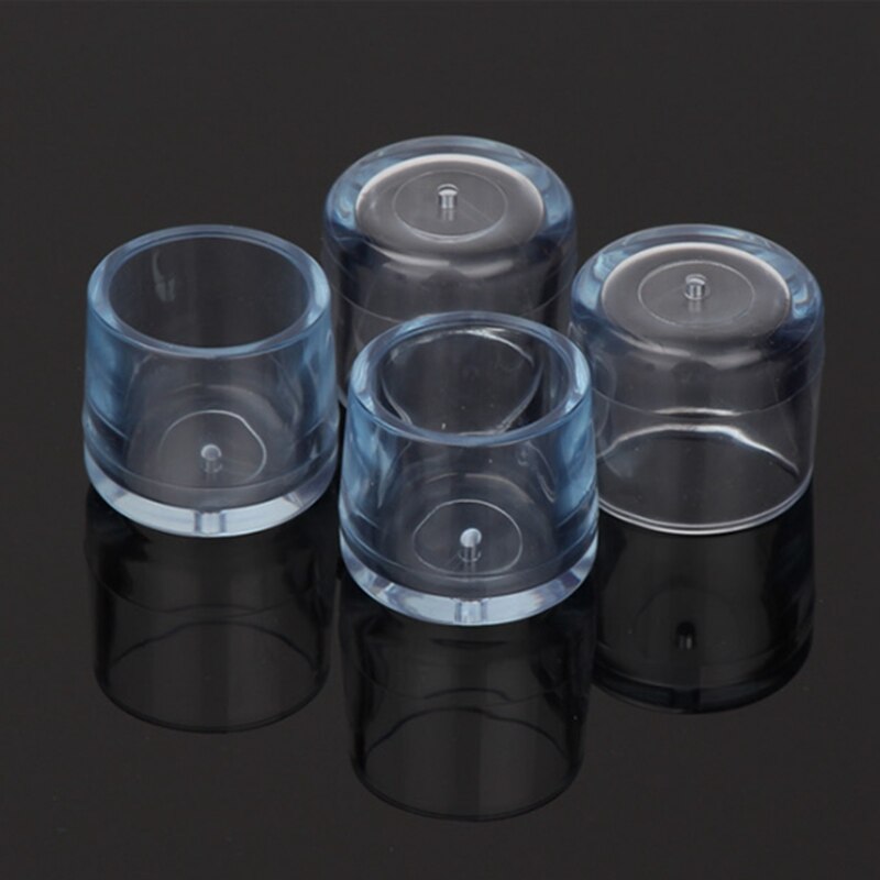 8 Stck transparent Gummi Möbel Tisch Stuhl Bein Boden Füße Deckel Startseite Schutz 15Mm &Ampere; 18Mm
