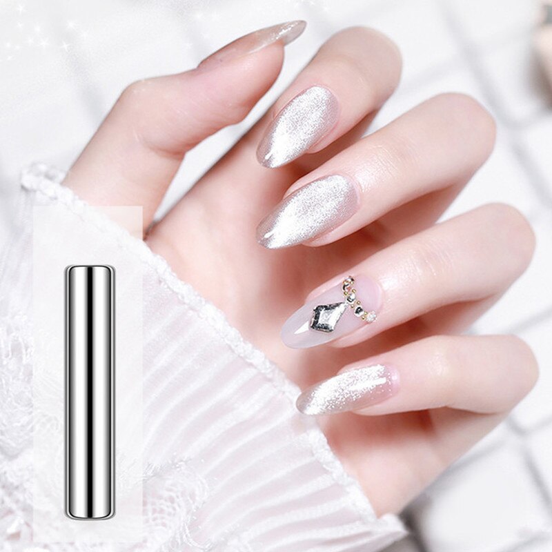 1 Pc Silicone Magnet Stick Strong Effect Magetic Board for 9D Magnetic UV Gel Polish 3D Line Strip Multi-function Nail Tools