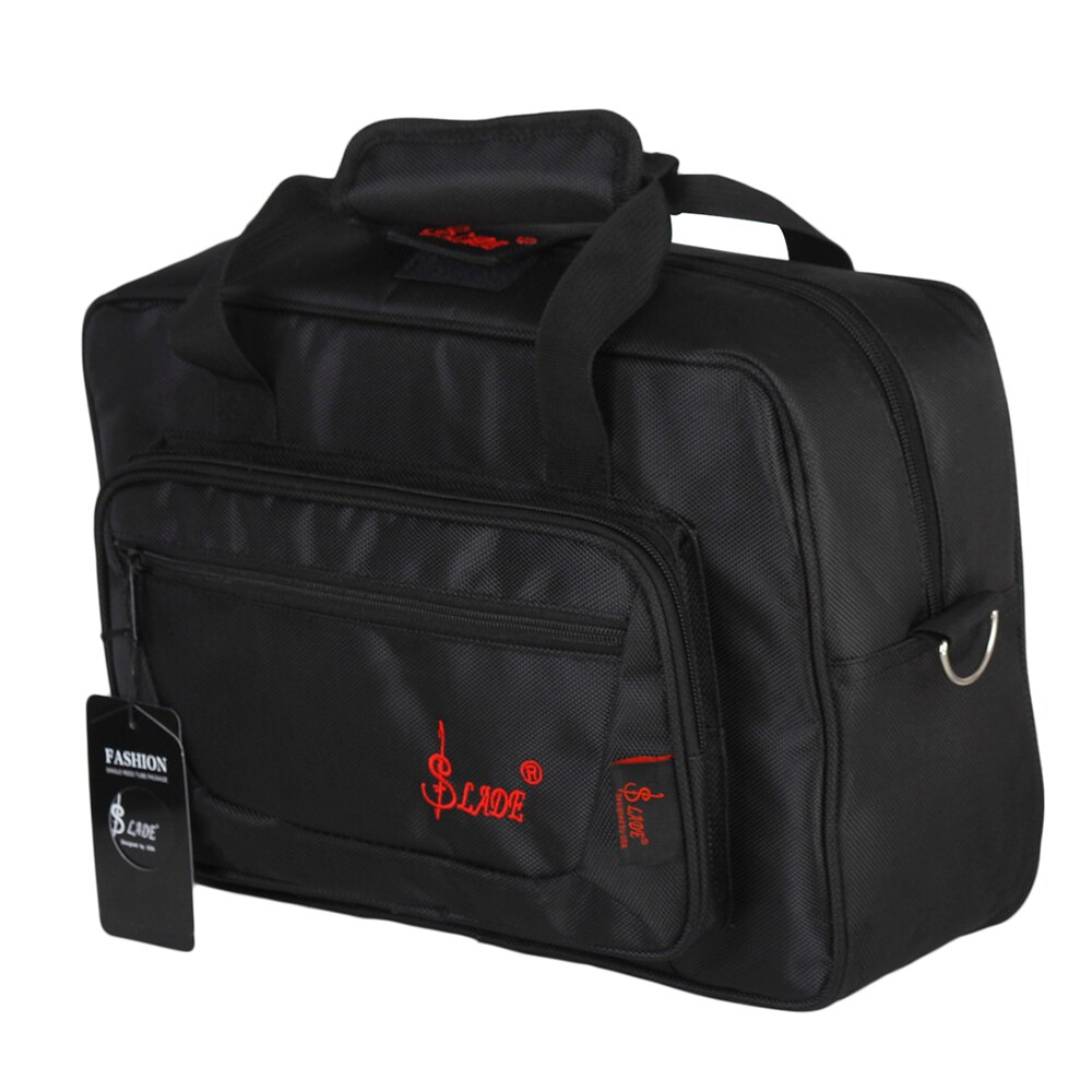 Mochila de transporte suave Universal para clarinete Oboe, acolchado de esponja con correa para el hombro, accesorios de instrumentos de viento de madera
