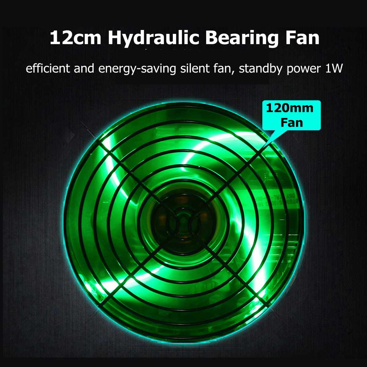 Power Supply PC 700W 12V ATX 24 Pin Green LED Fan Power Supplies For Computer For Intel AMD 12cm Fan ATX Power Supply