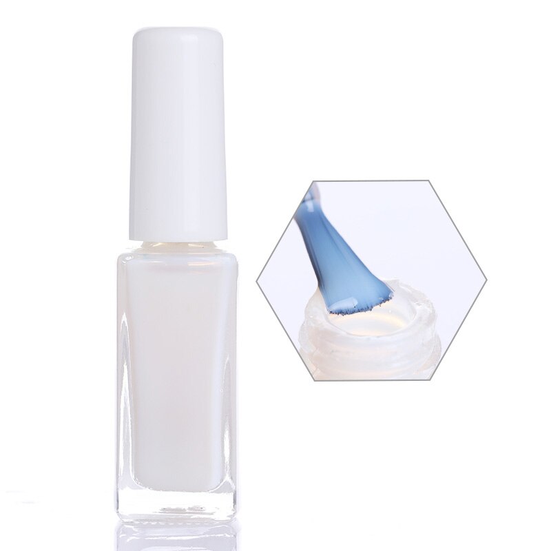 1 Fles 10 Ml Clear Nail Folie Lijm Lijm Star Lijm Voor Nail Folies Transfer Papier Nail Art Gereedschap