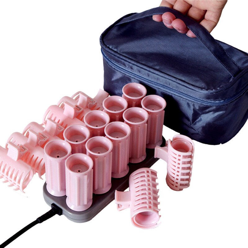 10 Stks/set Haar Rollen Elektrische Buis Verwarmd Roller Haar Krullend Styling Sticks Gereedschappen Massage Roller Krulspelden Accessoires 25Mm-30Mm