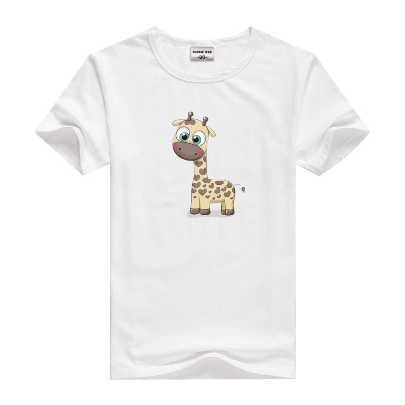 DMDM cochon bébé été T-shirt dessin animé imprimé hauts t-shirts enfants enfants vêtements de sport coton à manches courtes T-shirt pour les filles garçons: 79 / 5T