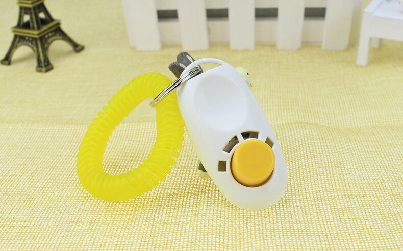 Hond Training Aids Labrador Hond Clicker Training Franse Bulldog Pet Training Clicker Duitse Herder Turbo Fluitje Dierbenodigdheden: WHITE