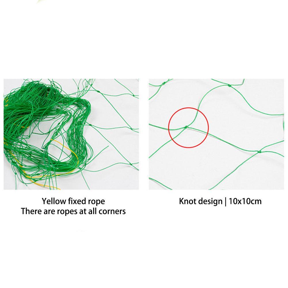 Plant Trellis Netting Pea Netting Green Garden Netting Trellis Net for Bean Fruits Vegetables Climbing Plants