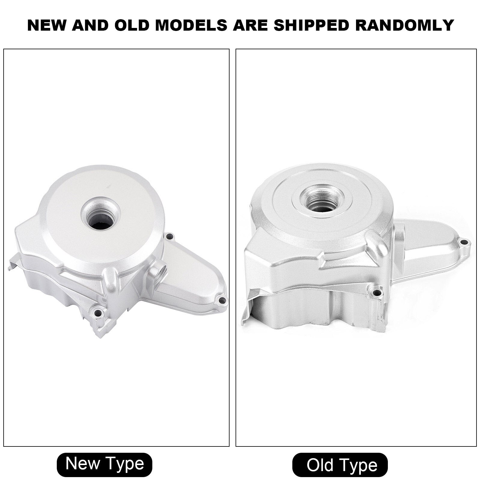 Top Mount Starter Motor Engine Cover Case Fit for 110cc 125cc PIT Quad Dirt Bike ATV Aluminum Alloy Starter Cover Case