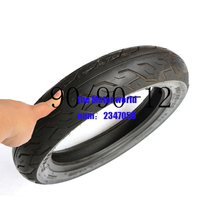 12 inch motorcycle vacuum tires 90/90-12high speed vacuum tyre treadle wheel