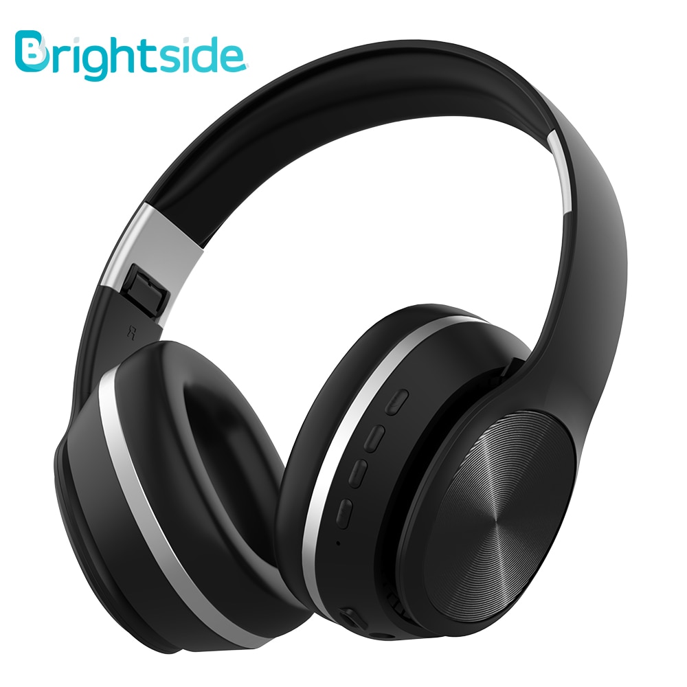 Brightside Wireless Headphones Bluetooth Headset Foldable Earphone Deep Bass Headphones With Mic TF Card For Ipad Mobile Phone