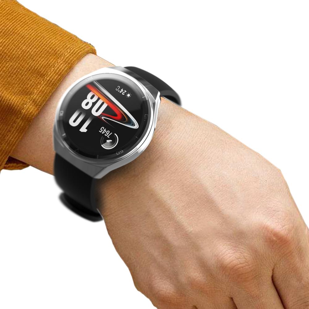Funda para Huawei Watch GT 2e, carcasa suave de TPU, marco de cobertura completa, accesorios de reloj inteligente, parachoques + Protector de pantalla, reloj Huawei GT2E