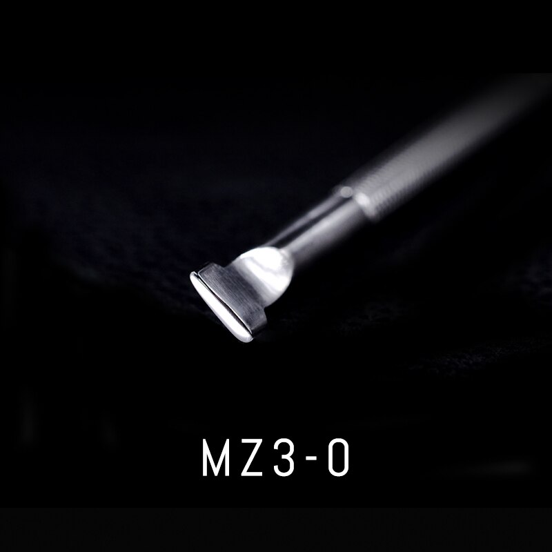 Sozo MZ3 Leer Werk Stempelen Tool Thumbprint Glad In Sheridan Zadel Maken Carving Postzegels 304 Rvs: MZ3-0