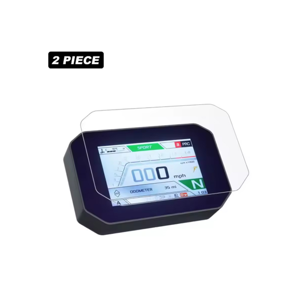 Fit Voor Forza 125 350 750 2025-Motorfiets Anti-kras Scherm Dashboard Protector Instrument TFT LCD Beschermende Film: Donkergrijs