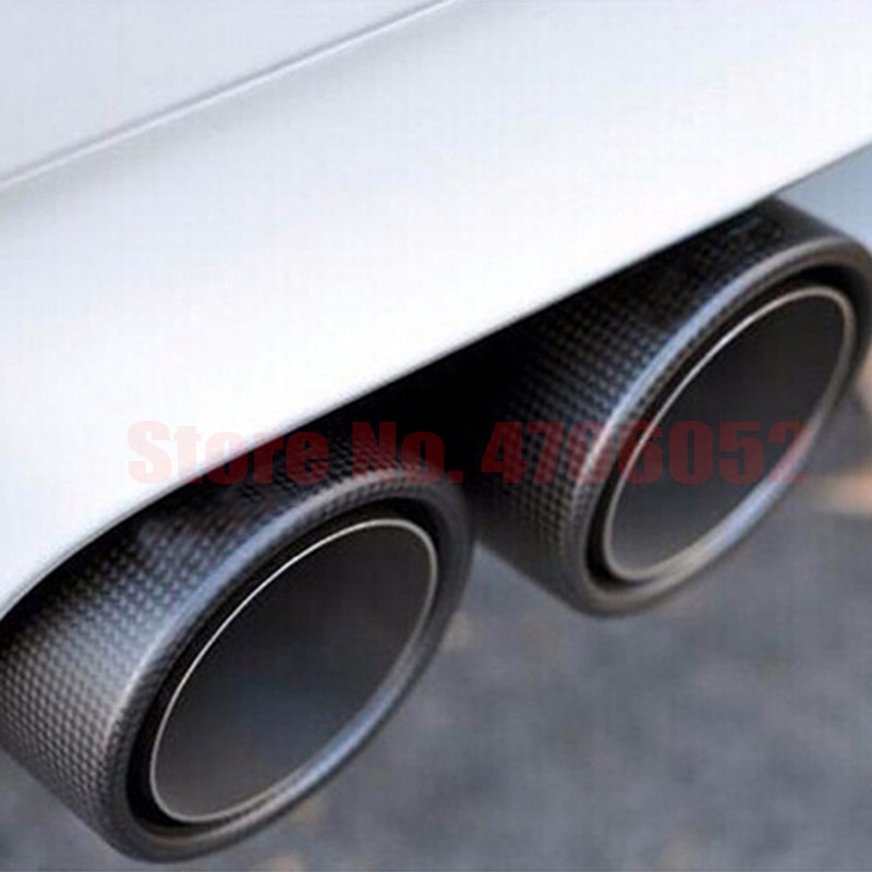 Embout de silencieux d'échappement décoratif universel Akrapovic, en acier inoxydable, brillant, 1 pièce, pour voiture