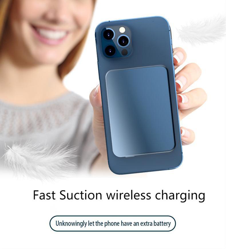 Magnetic Wireless Charger Power Bank 3000mAh Powerbank PD USB C Quick Charge External Battery for iPhone 12 Pro 12pro max xr