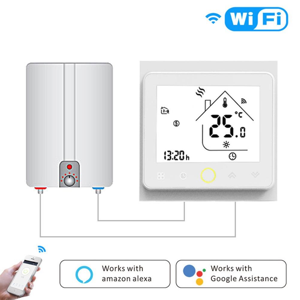 Volumetric Water Heater Thermostat – Adjustable 32-66°C (90-150°F), Stainless Steel, Dual Temperature Control & Limiter