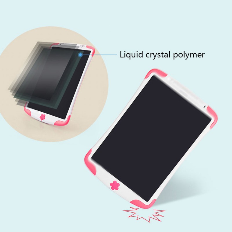 LCD Writing Drawing Tablet Kids Children Home School Durable Screen Doodle Board