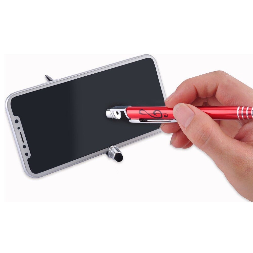 Multifunktionale Dual Kapazitive Touchscreen Stift Werkzeug Tablette praktisch Ständer Halfter Halterung Smartphone Stift Stift
