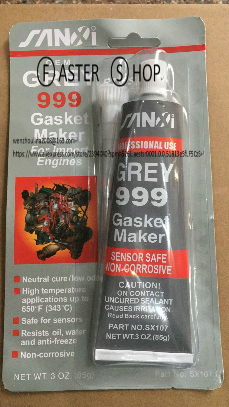 12x Abro GREY 999 RTV Silicone Instant Gasket Make... – Grandado