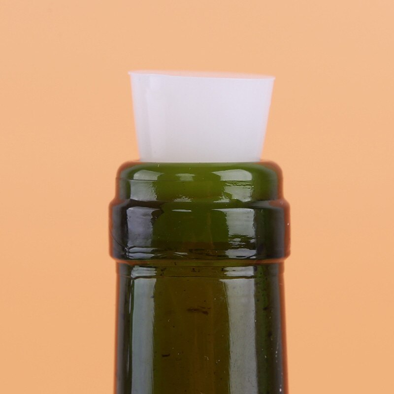 Tappi per vino per birra fatta in casa tappo in silicone con foro da 8mm per valvola camera d'equilibrio gorgogliatore fermentazione valvola di scarico tappo in gomma siliconica