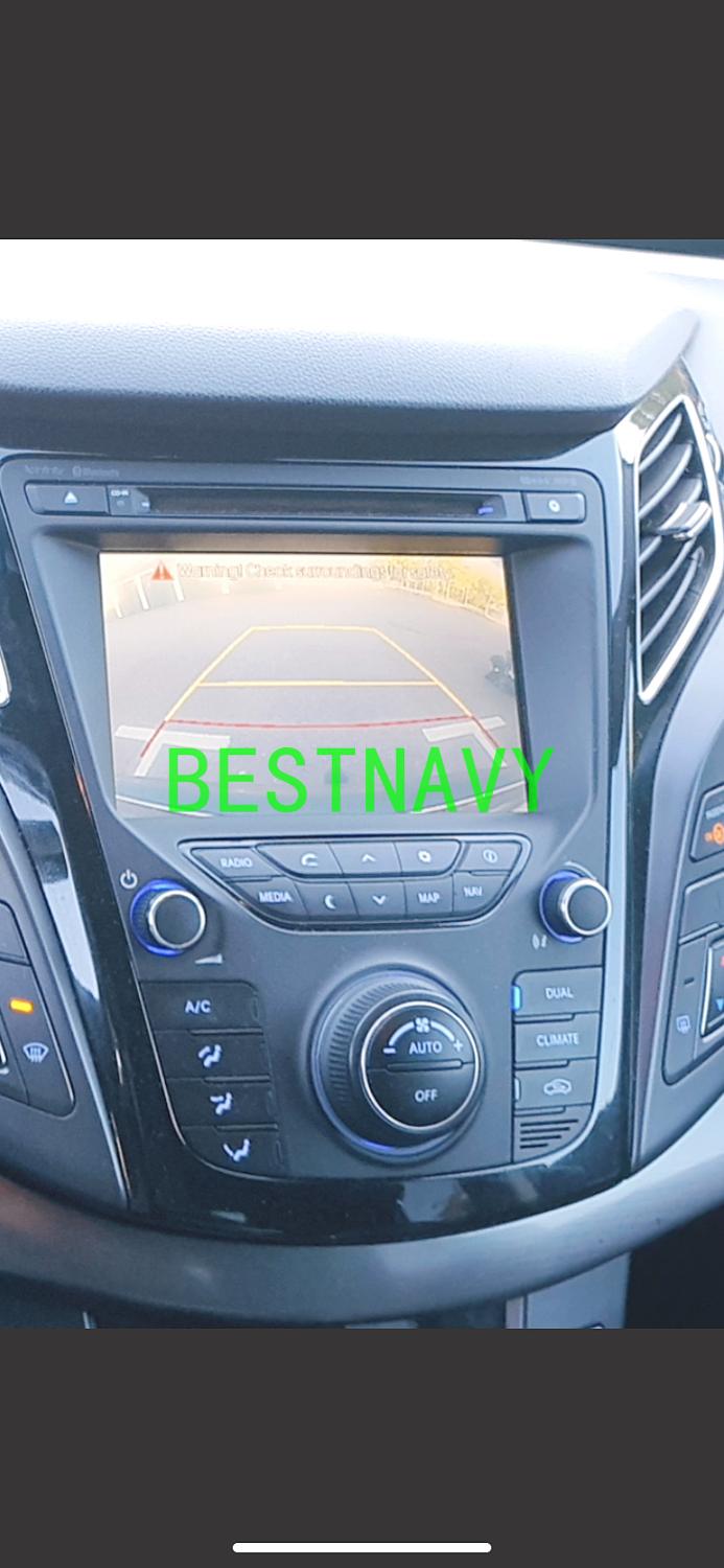 Originalt 7 tommers berøringsskjermpanel bare for hyunda i  i40 med navigatorbil tft lcd -skjermer
