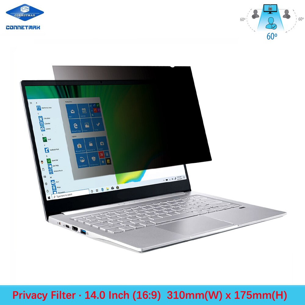 14 Inch Laptop Privacy Filter Screen Protector Film Voor Breedbeeld (16:9) Notebook Lcd-monitoren