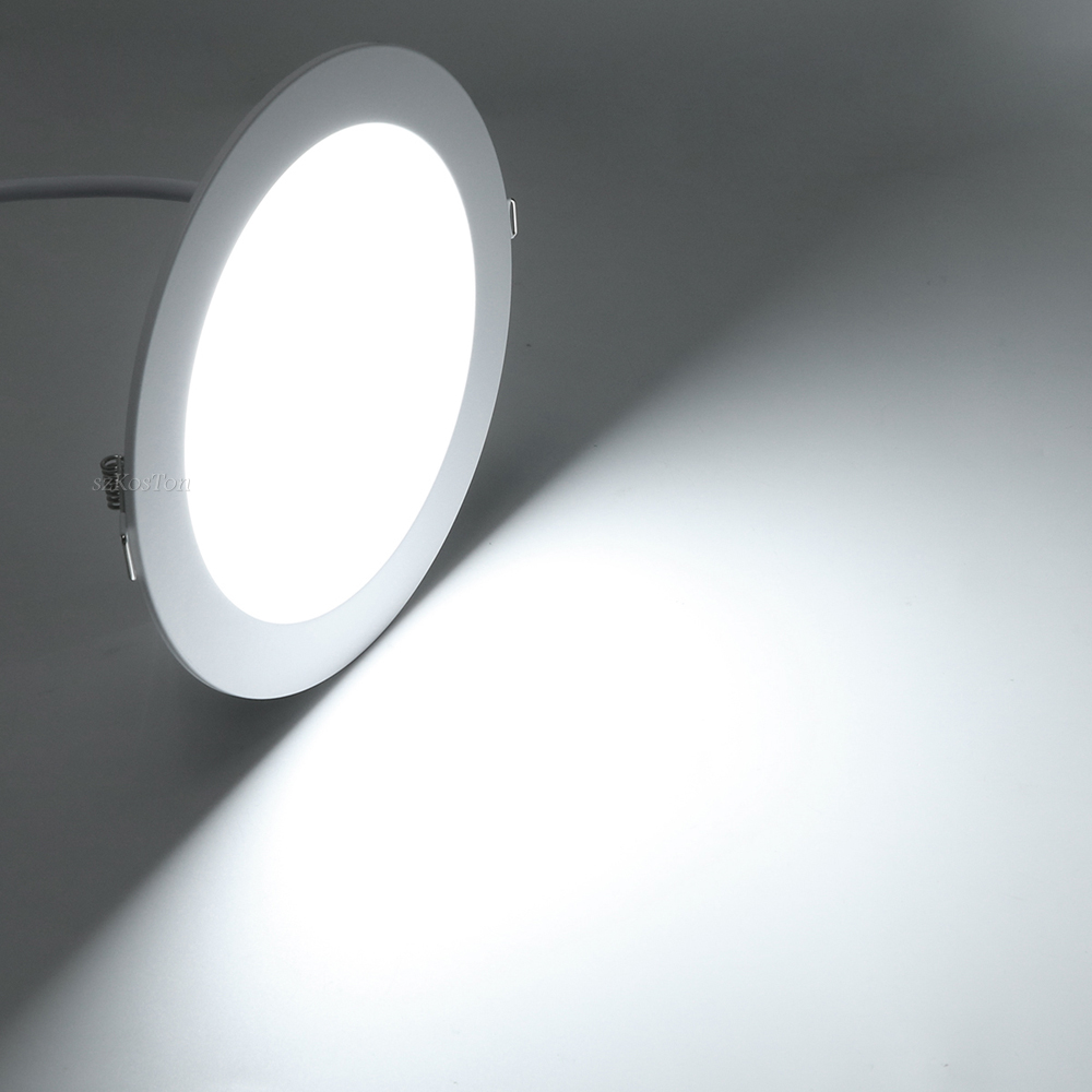 LED-Downlight-Deckeneinbauleuchte, 7 W, 9 W, 12 W, 20 W, AC220 V, kaltweißer LED-Strahler für Wohnzimmer, Flur, Badezimmer, Küche: Weiß / 10w