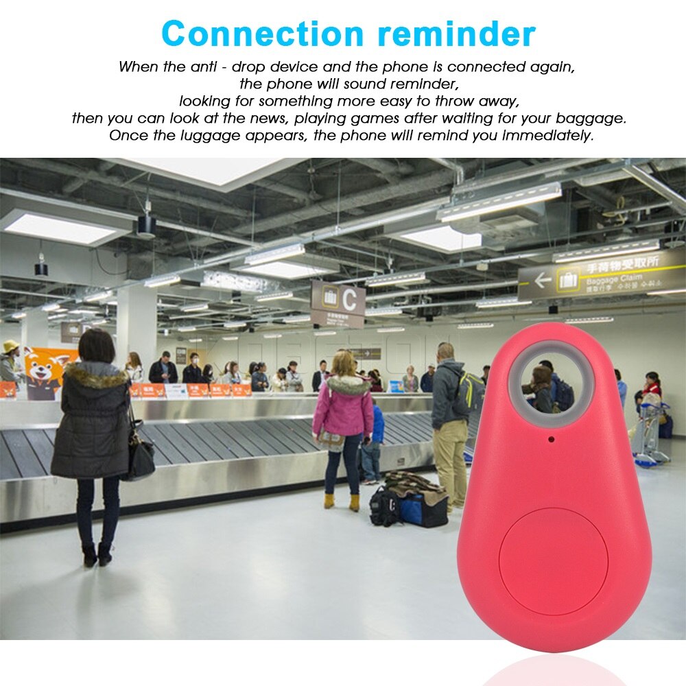 Kebidu smart tag bluetooth tracker børnetaske pung nøgle finder gps locator alarm hunde tracker til ios til android