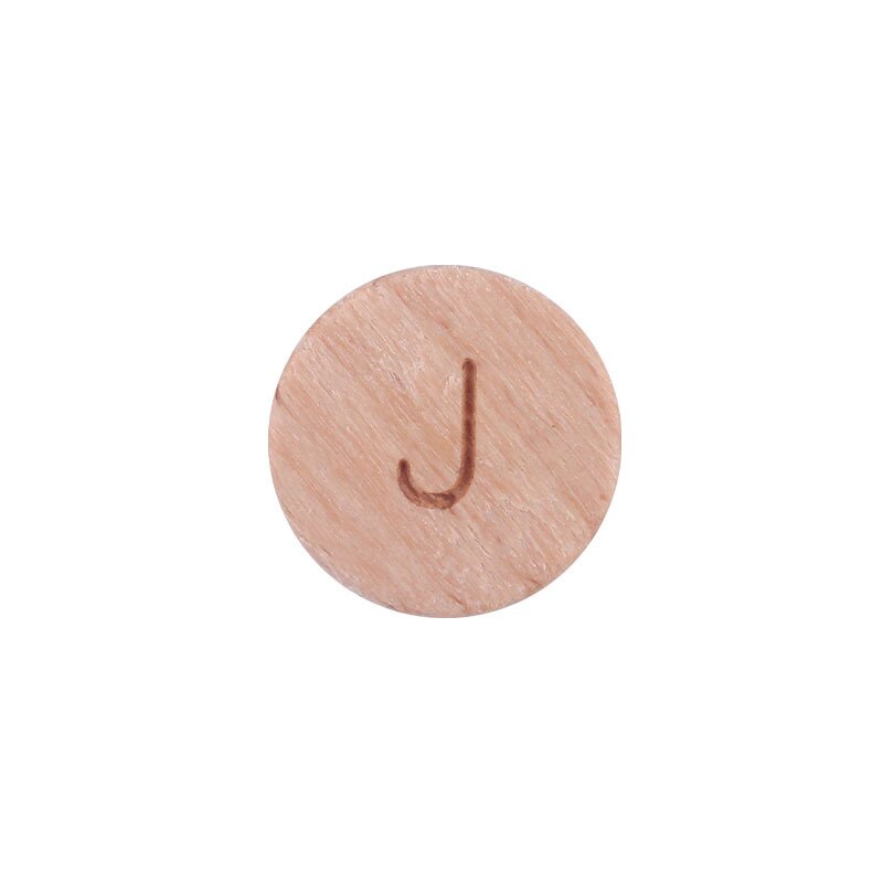 100 teile/los Natürliche Holz Perlen Runde Buchstaben 15mm Alphabet Perlen Für Schmuck Machen Liefert Diy Armbinde Halskette Zubehör: Lila