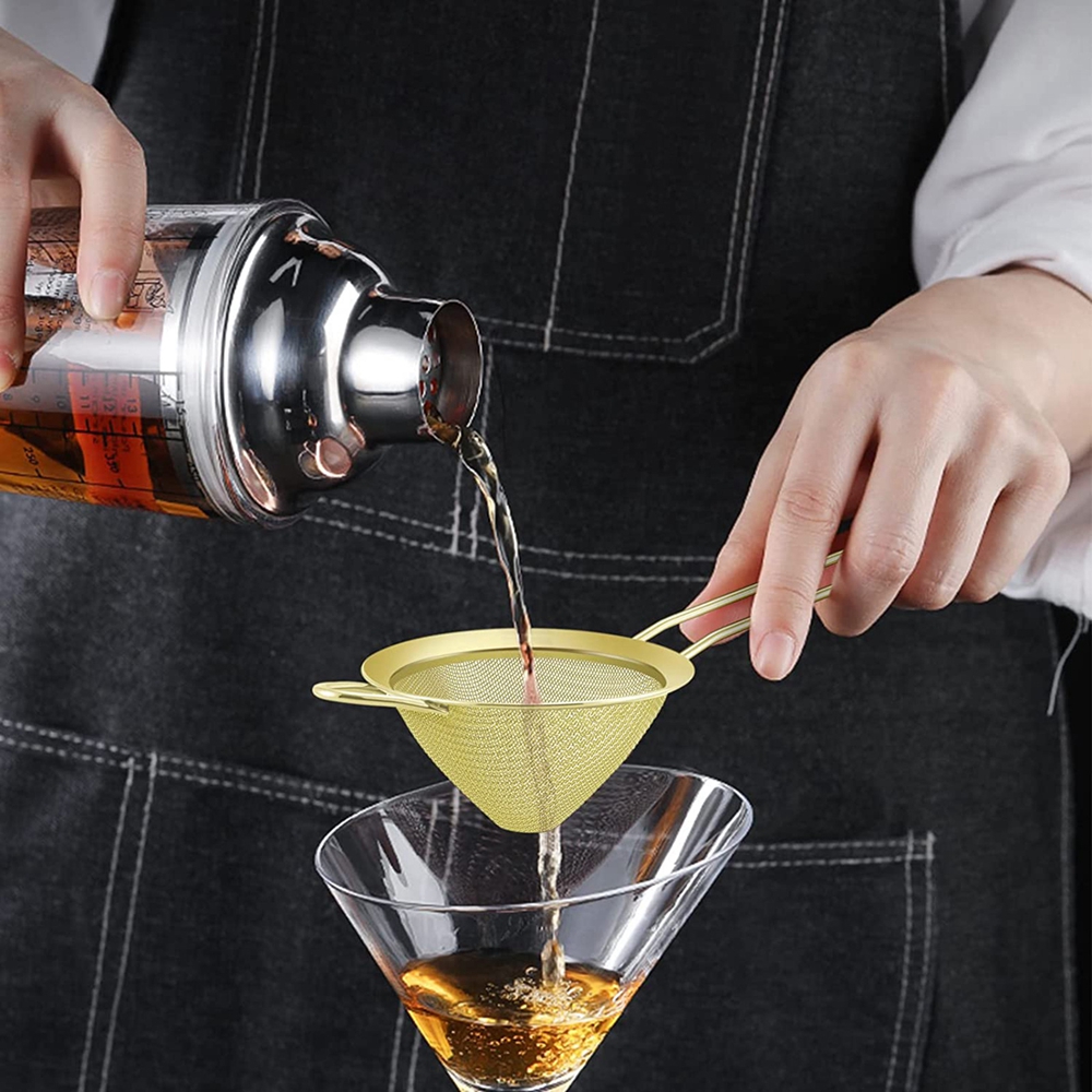 Colador de malla de acero inoxidable 304, filtro de cuchara de derrame de aceite, cuchara de filtro de cocina, colador pequeño de aceite, tamiz de malla, Espumador de sopa