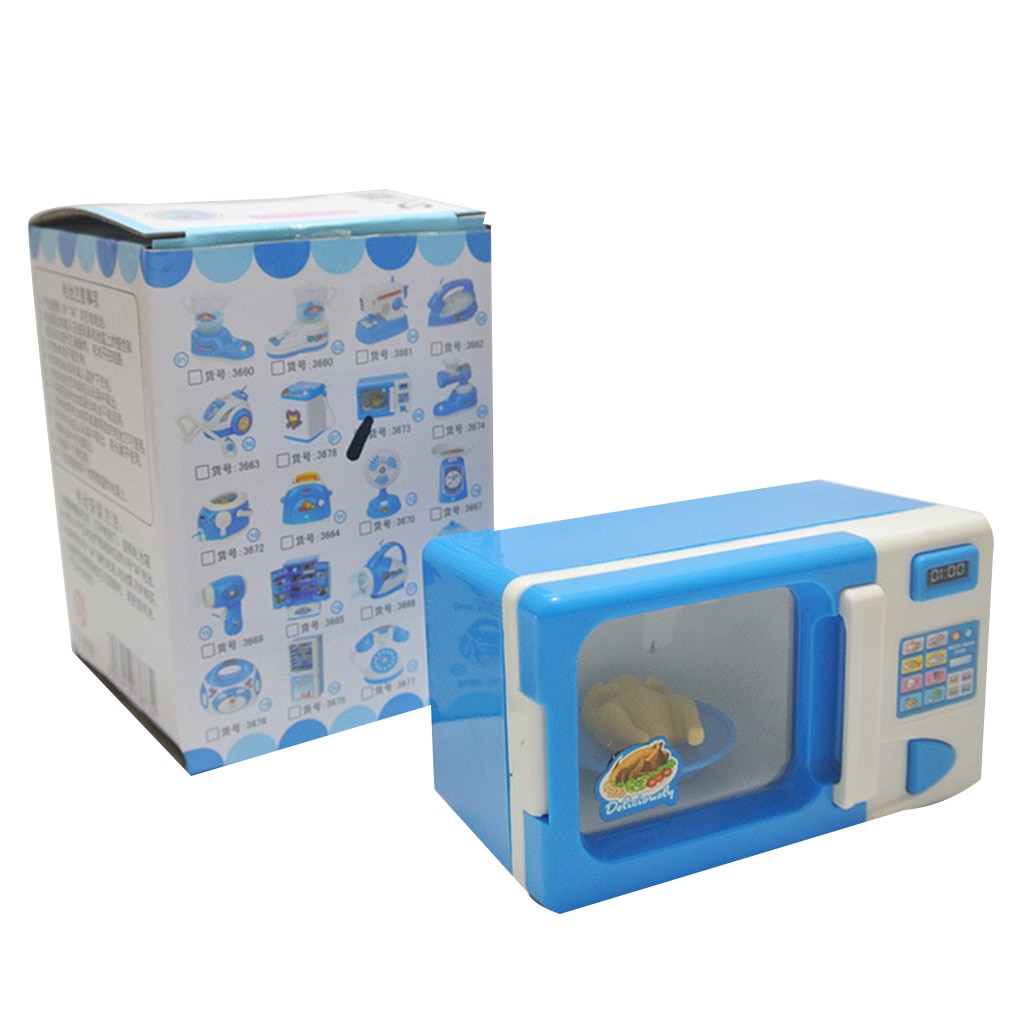 Magnetron Speelgoed Met Licht Keuken Simulatie Rollenspel Koken Speelgoed Kids Peuters Verjaardag Christmas