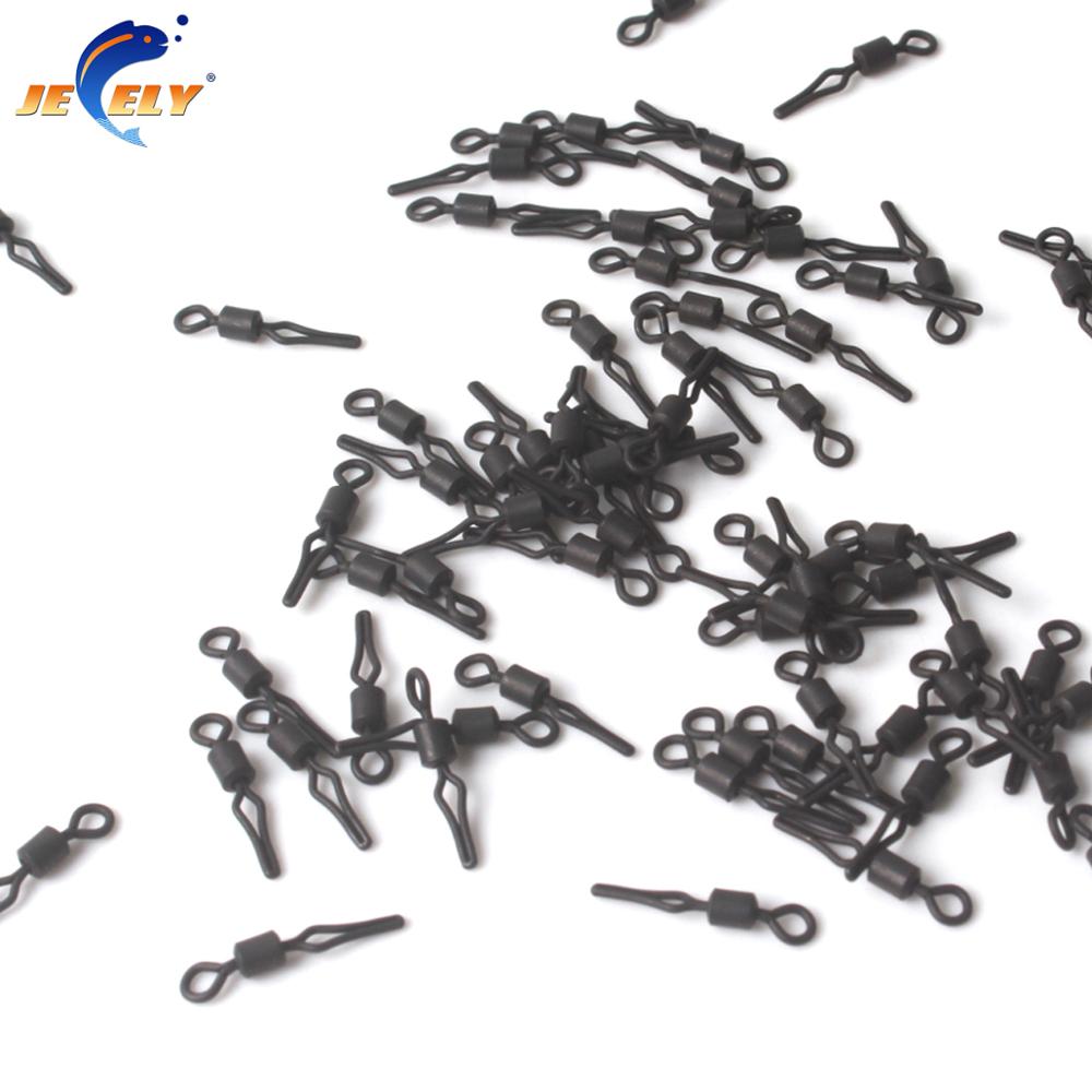 100pcs/bag #8 Shot Sinker Line Grip Swivels Saltwater Terminal Fishing Tackle