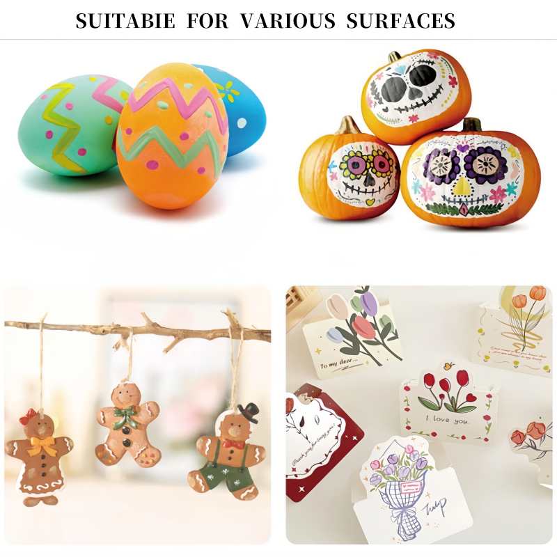 Marqueur acrylique 12 couleurs/18 couleurs/24 couleurs/36 couleurs/48 couleurs, fournitures d'art, stylos aquarelle peints à la main