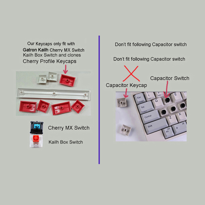 HHKB Layout Keycaps Cherry or MA Profile PBT Fit MX Switches for MX Mechanical Keyboards Not for Static capacitance keyboards
