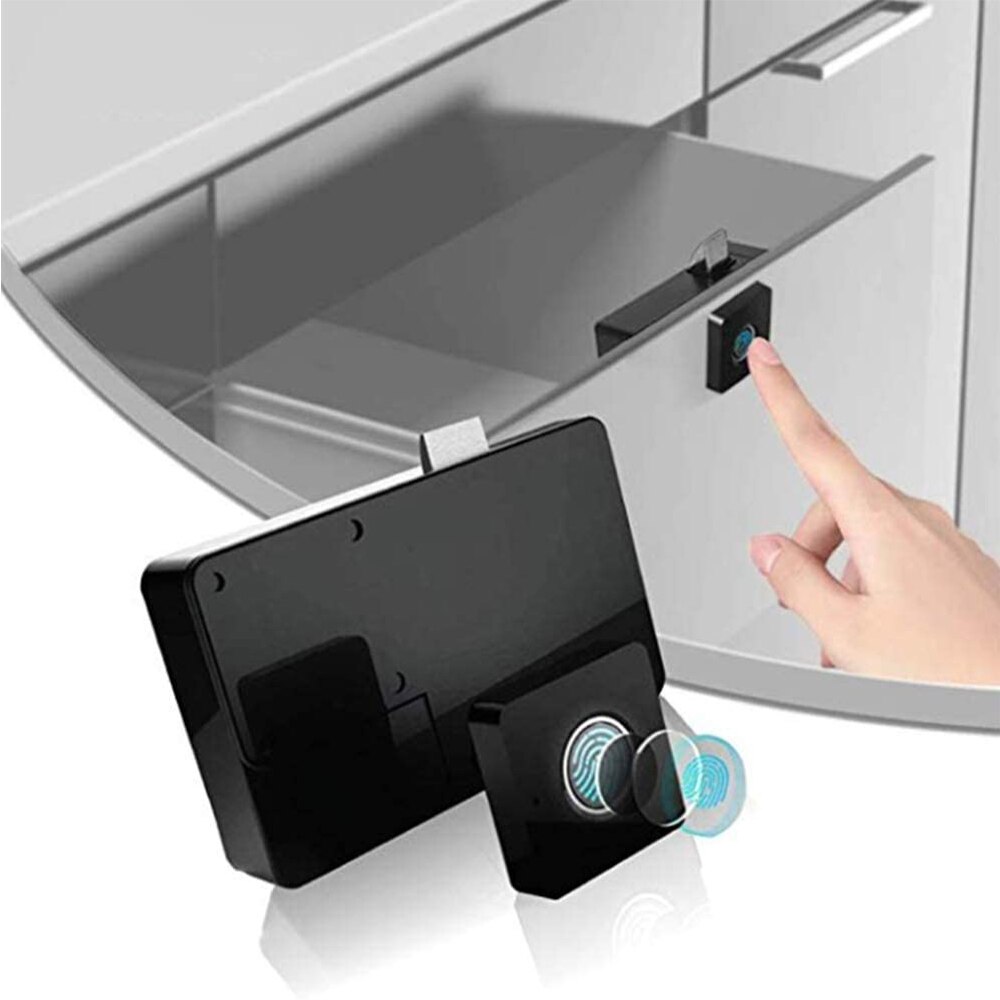 Smart Keyless Digital Fingerprint Cabinet Lock/ Electronic Biometric Fingerprint Drawer Locks
