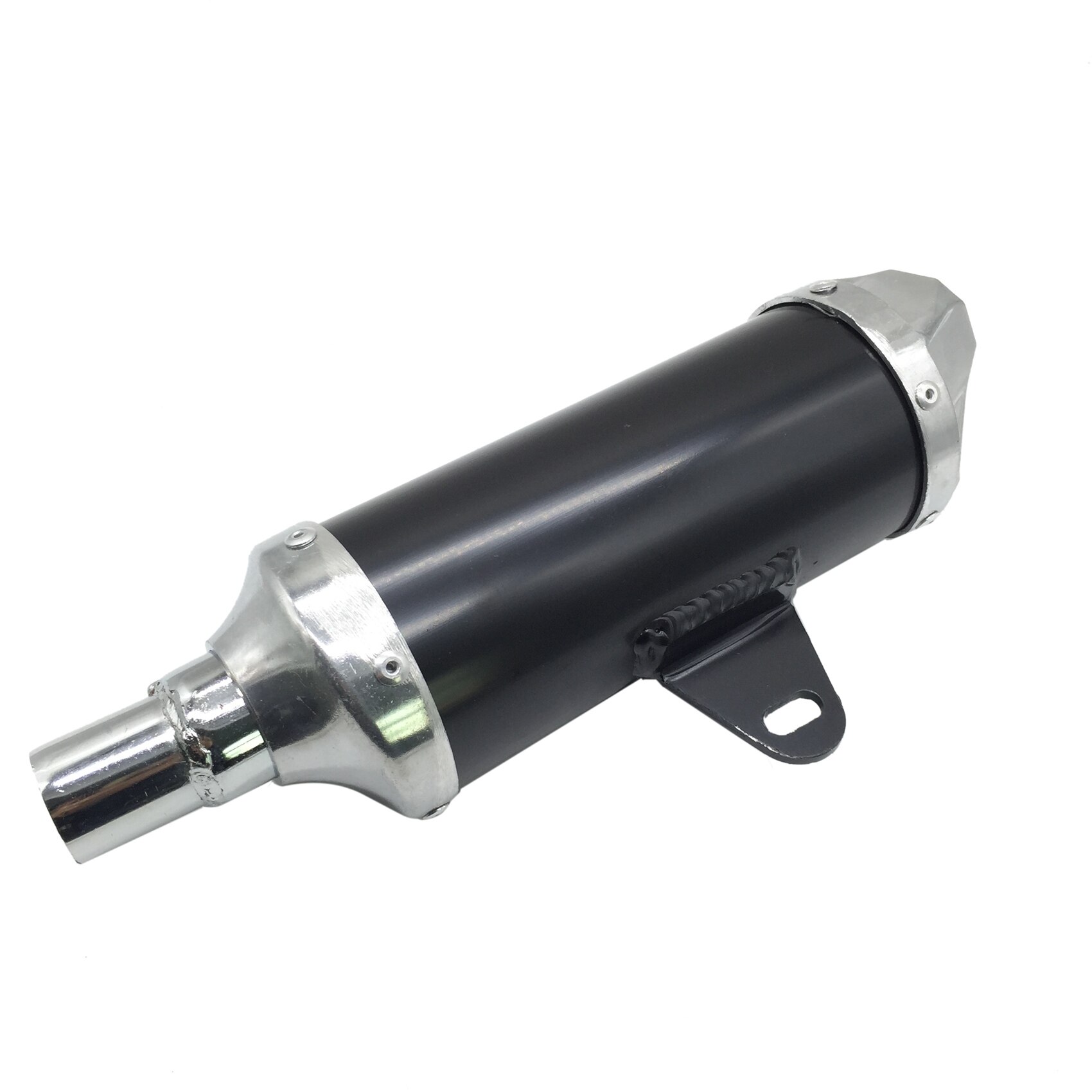 Motorcycle Exhaust Pipe Muffler for BBR Style Chinese KAYO BSE Apollo Pit Bike Dirt Bike 110Cc 125Cc Aluminum