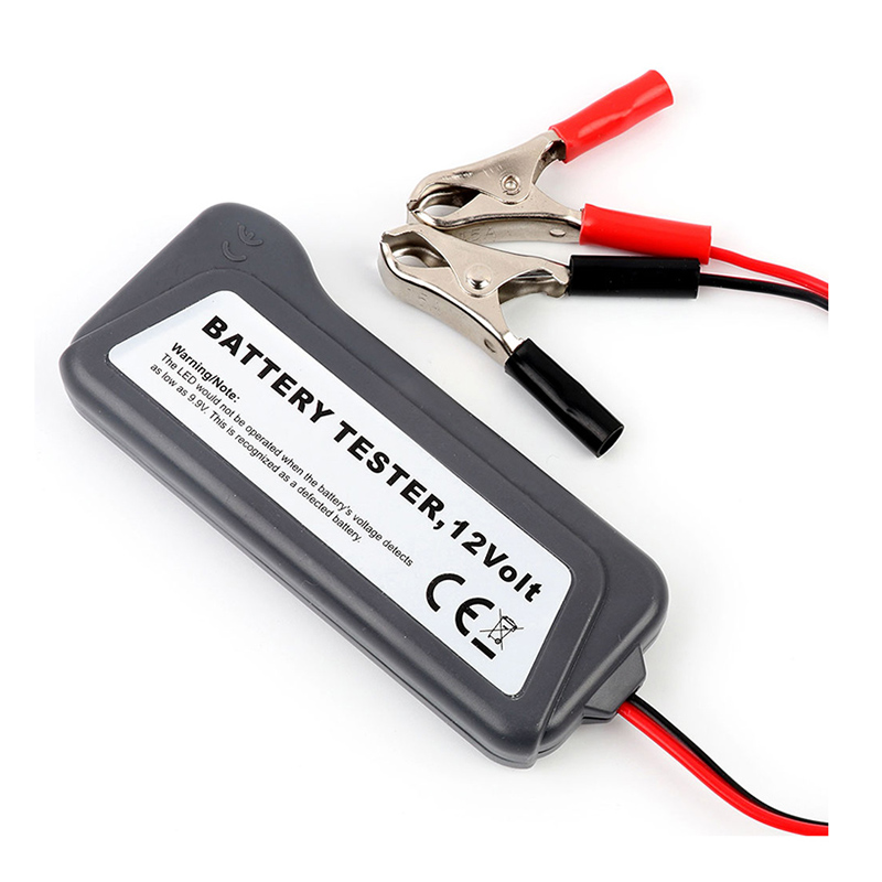 12V Car Motorcycle Battery Tester 6 LED Alternator Charge Starting State Check Test Generator Battery Measure Analyzer Detector