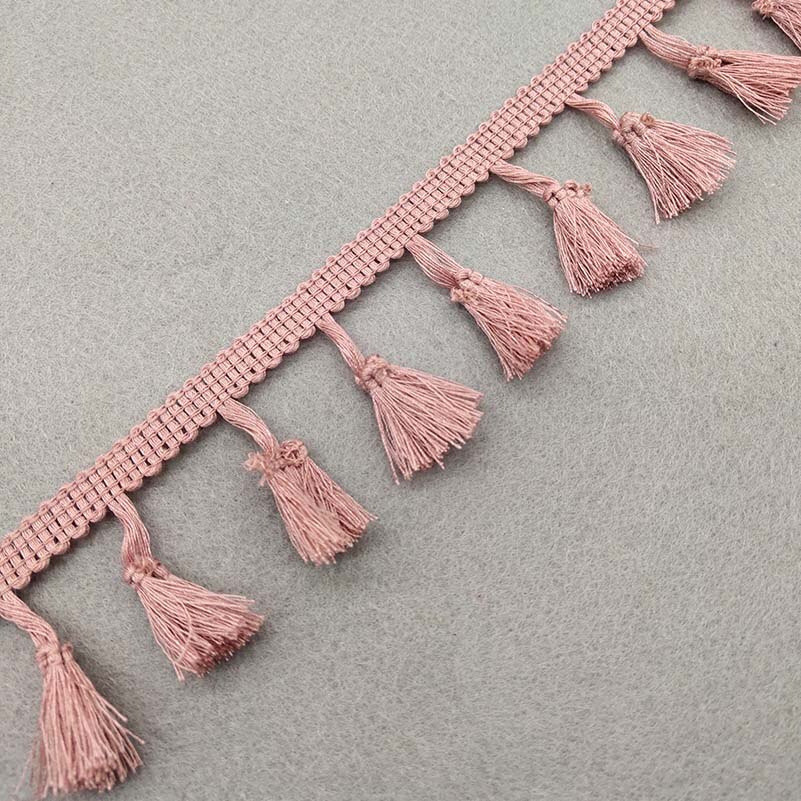 1Yards of Pack 40MM Width Fringe Trim Lace Fibre Tassel Clothes Accessories Wedding Dress Tassel Ribbon Diy: Champagne