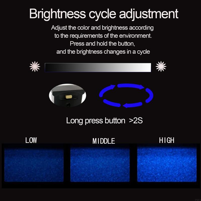 920L Mini USB LED Light 8 Color Changeable for Car, Laptop, Keyboard for Night Lamp