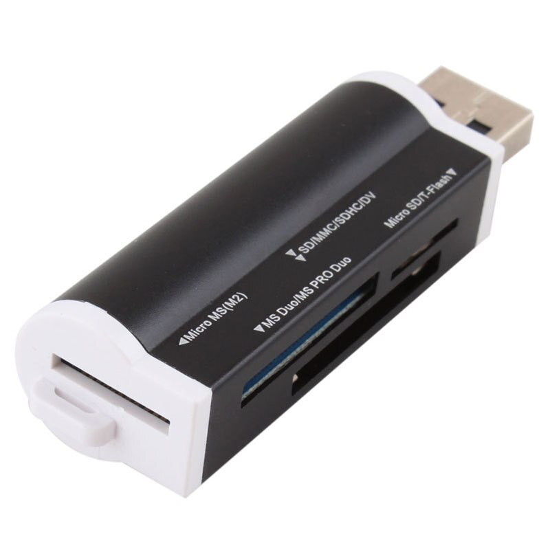 All in one USB 2.0 Multi Memory Card Reader for Micro SD/TF M2 MMC MS Duo #22995