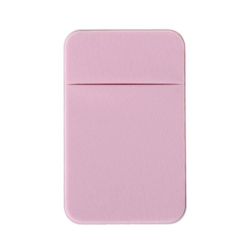 Mobile Phone Credit Card Wallet Holder Pocket Stick-On Adhesive Elastic Tool: LPK